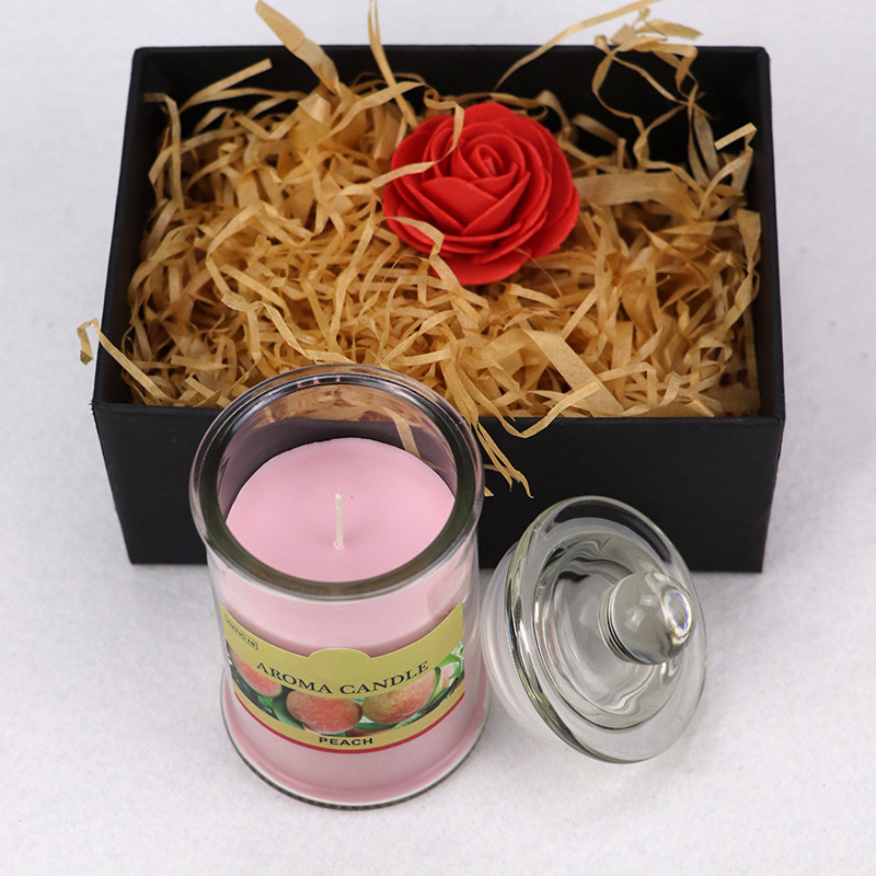 Free samples supply wholesale scented private label scented candles Canada with own brand customized packaging box